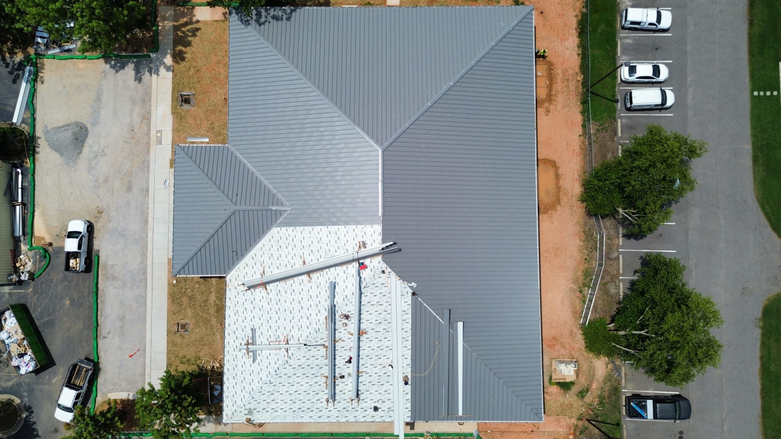 STANDING SEAM METAL ROOFING
